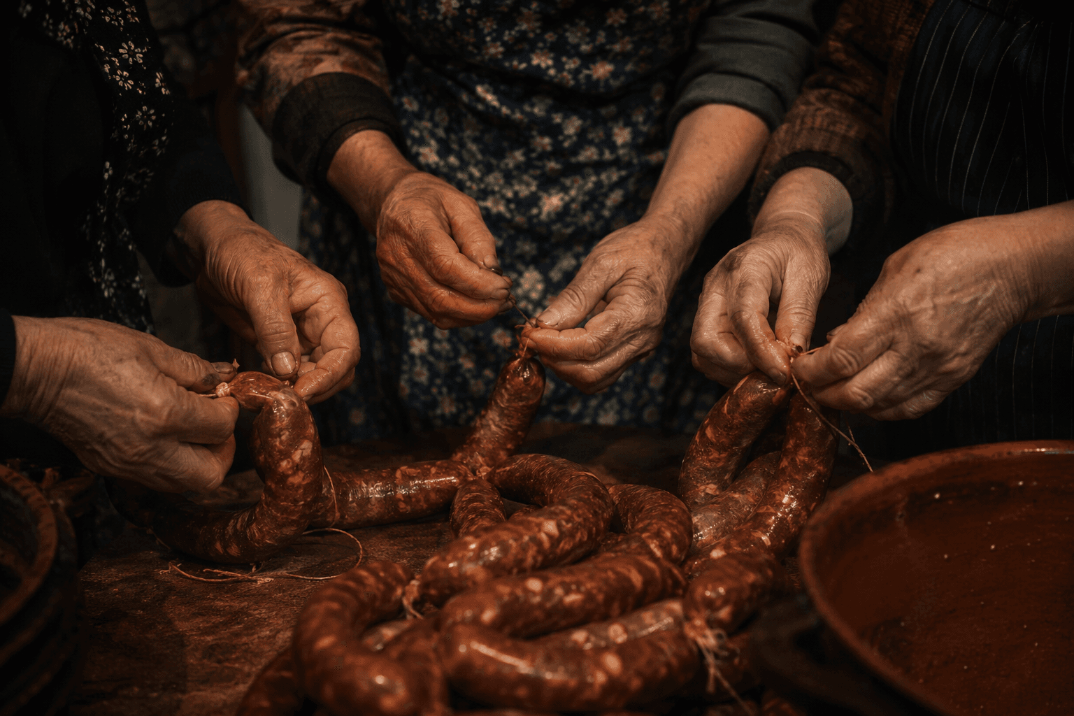 El arte de la chacina: las mujeres que sostienen la tradición